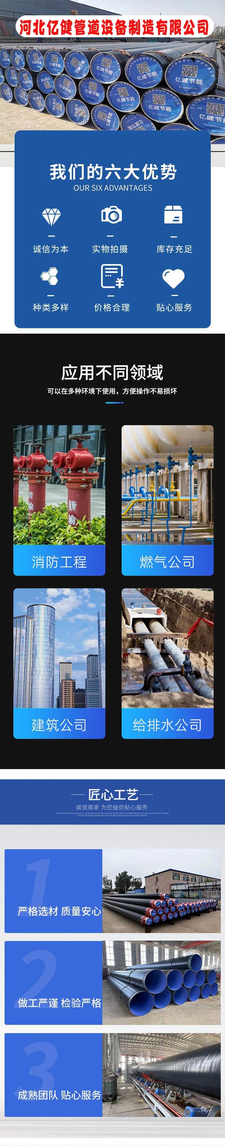 直埋预制保温管公司