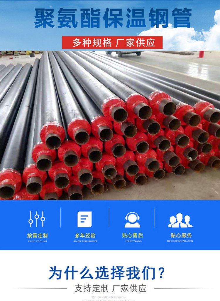 聚氨酯热力直埋保温管厂家