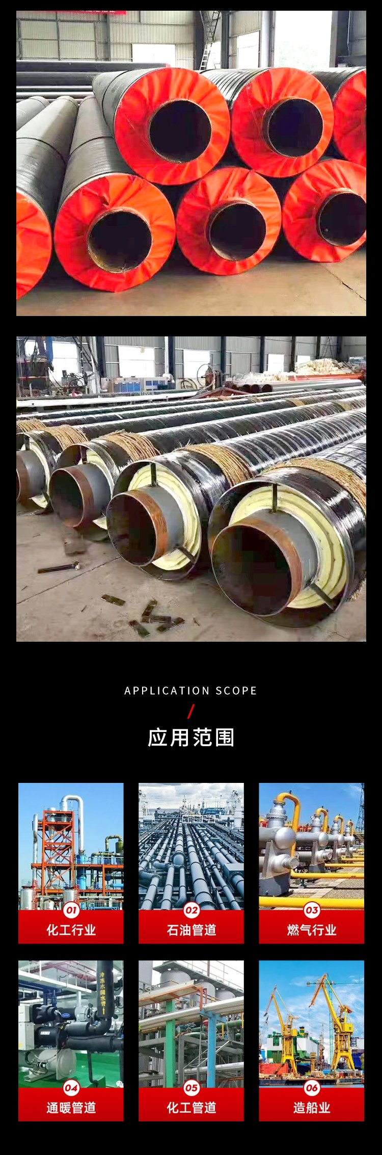 燃气管道直埋保温管
