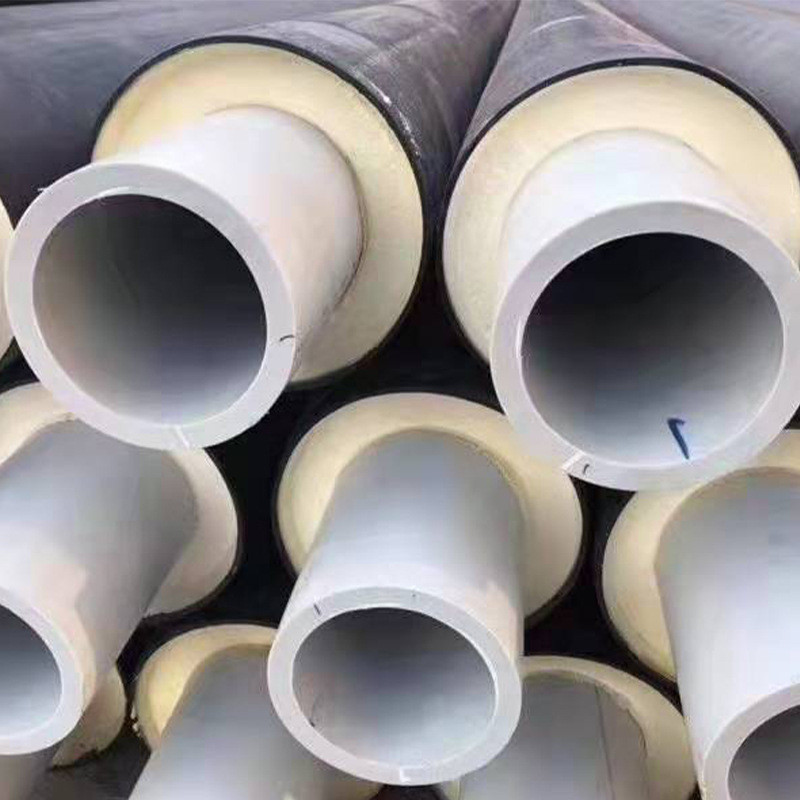 直埋预制钢套钢蒸汽保温钢管